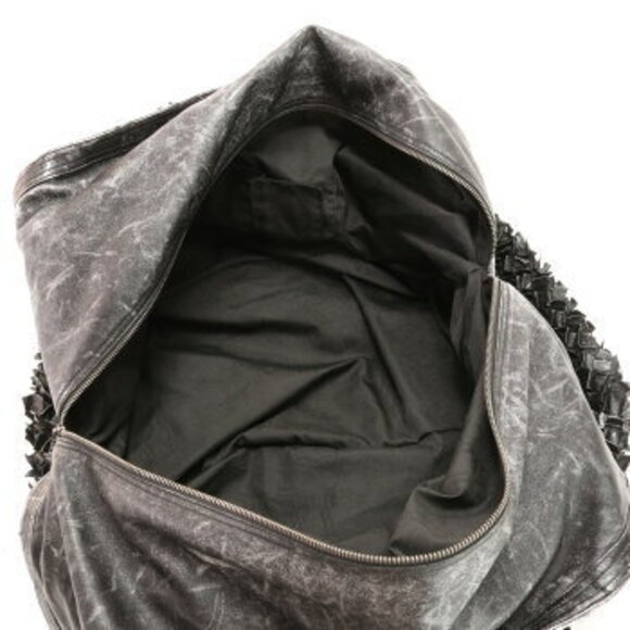 Salvatore Ferragamo Leather Bag Tote Carry on Business Trip Black - Picture 11 of 12